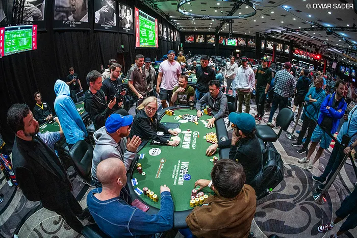 2023 WSOP Main Event Bubble