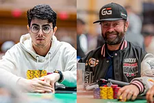 Pedro Neves e Daniel Negreanu