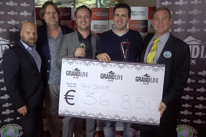 Paulo Santos Venceu The Grand Live Estoril (€32,625) 101