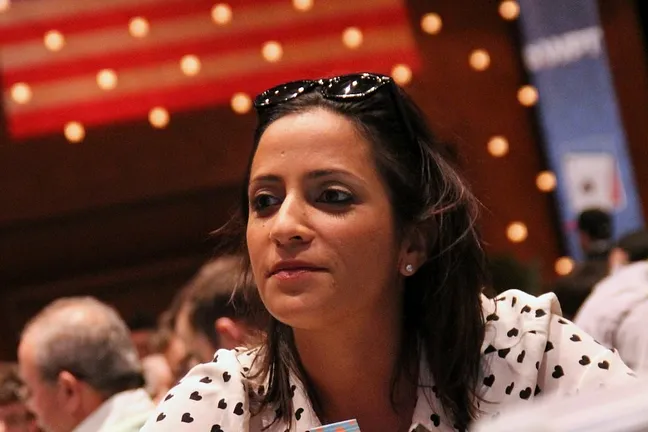 Ronit Chamani on Day 3 of the 2014 Borgata Winter Poker Open WPT Main Event Championship