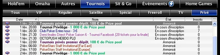 Bonus Pokerstars : 20€  cash pour les nouveaux déposants 101