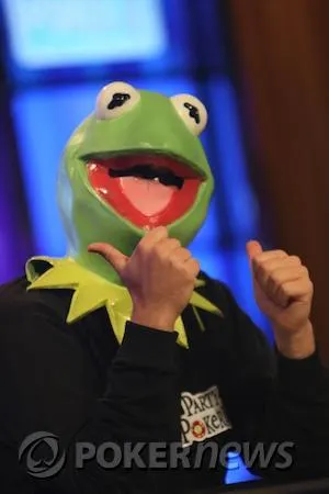 Tony G as Kermit