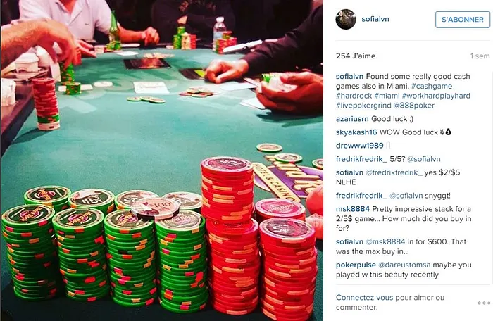 Sofia Lövgren à Miami