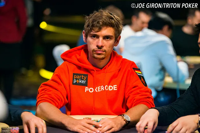 Fedor Holz playing in the Triton Million