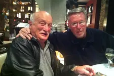 Al Alvarez with Jim McManus