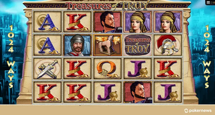 treasures of troy slot