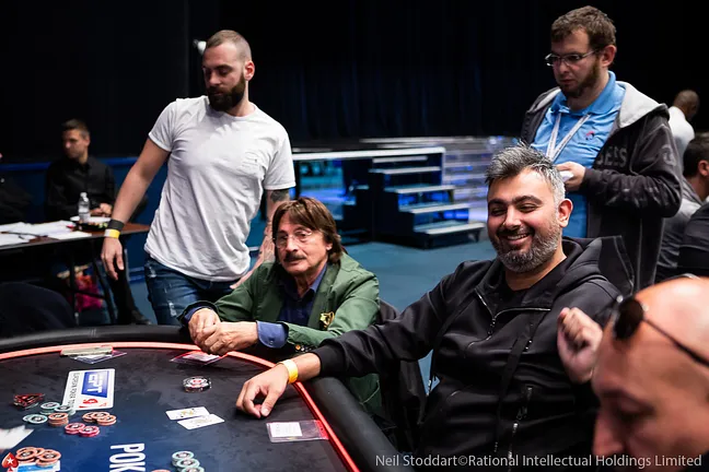 Afshin Taheri in the €1,100 French National Championship