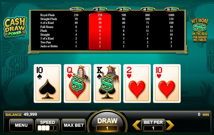 estrategia video poker
