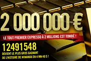 Expresso: Il encaisse 1,6 million en 280 secondes sur Winamax