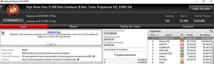 RickLogrado e edudrake1987 em Destaque na Reta de Ontem do PokerStars 101