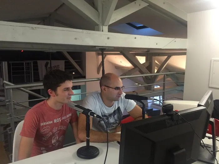 Loosli et Kinshu mercredi soir pendant la session Twitch / Copyright Winamax