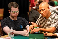 Jonathan Little (left) and Tuan Le (right)