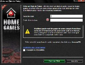 'Homes Games' Pokerstars : les grands débuts du Poker 2.0 101