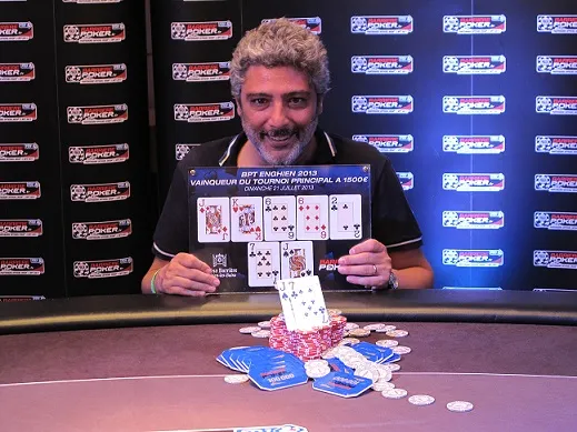 Jacques Guenni remporte le Barrière Poker Tour Enghien 2013