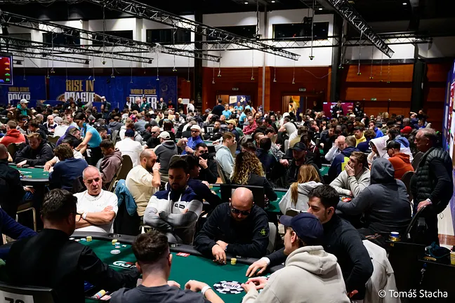 WSOP Europe poker room