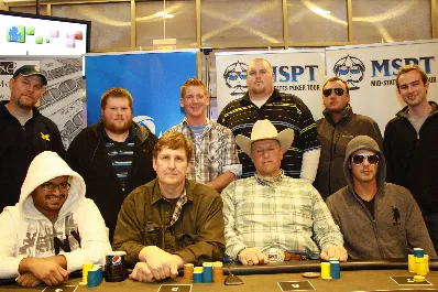 The inaugural MSPT FireKeepers final table.