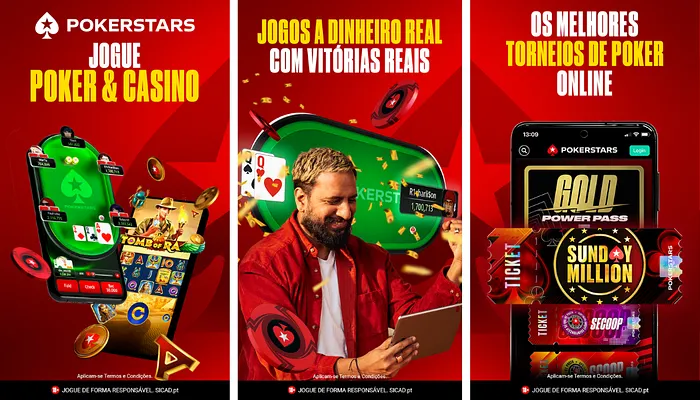 Jogos de Poker na App PokerStars Portugal