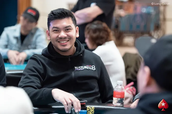 Michael Soyza in the 2019 APPT Korea Main Event