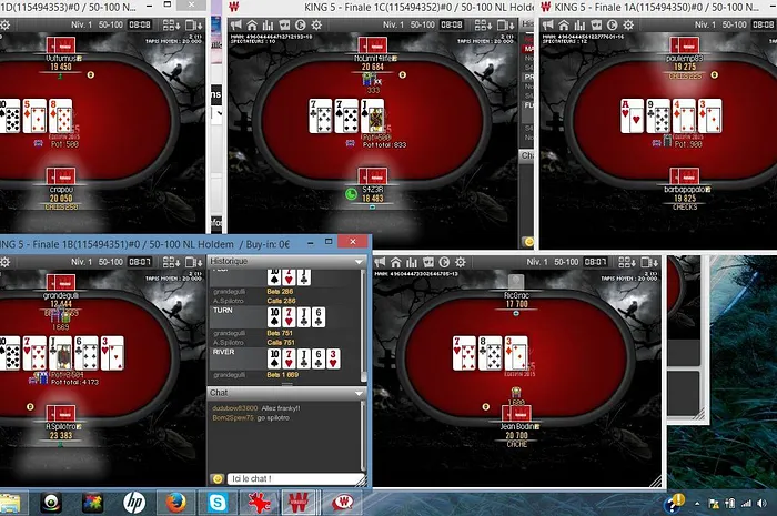 Le King5 pour les ''KingsOfWinamax'', Laurent Polito, Alex Reard, Gaëtan Balleur, Max & Bastien au Main Event WSOP ! 0001