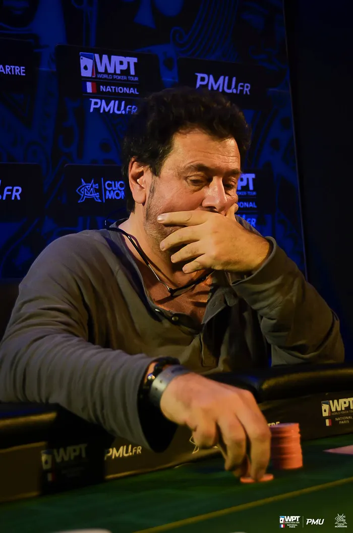 Eric Sfez pendant le WPTN Paris / Mounir Mahroug