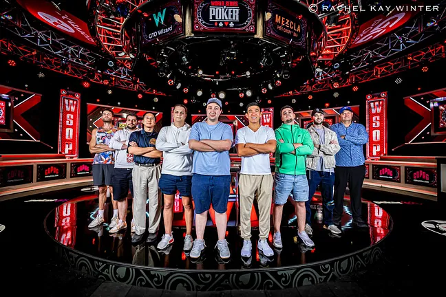 WSOP Main Event Final Table 2024