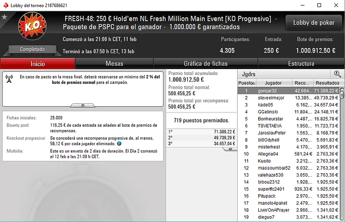 FRESH Series da PokerStars.FR/ES Foram um Sucesso 101