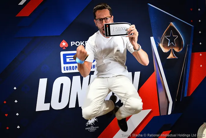 Juan Pardo second 50 k Mystery Bounty