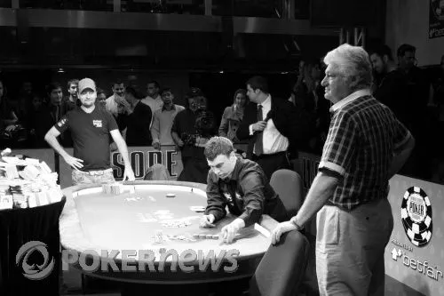 Barry Shulman vs Daniel Negreanu 2009 WSOP Europe Main Event