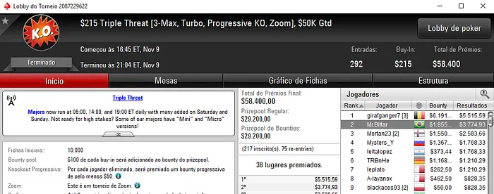 Diego Valadares e Rodrigo Schneider Detonam PokerStars & Mais 102