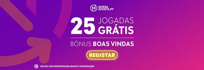 Jogadas grátis no casino Nossa Aposta Portugal