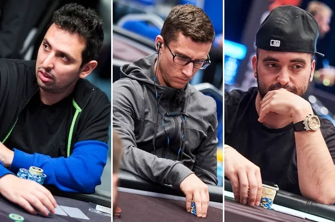 Sergio Aido (left), Daniel Dvoress (center), Bryn Kenney (right)