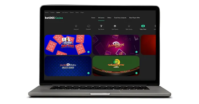 bet365 video poker