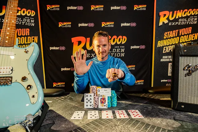 Main Event Winner Eric Bunch