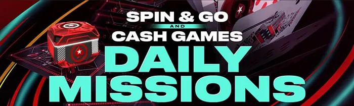 PokerStars missions and challenges