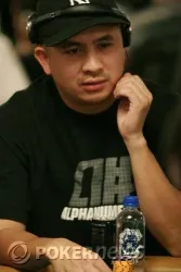 JC Tran is the overnight chip leader in Event 30