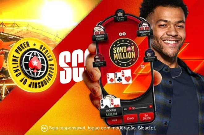 Última chance para lutares por uma parte de €1.000.000 GTD no Sunday Million das Winter Series