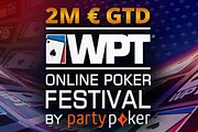 2 millions garantis sur le WPT Online Poker Festival (1er - 16 novembre)