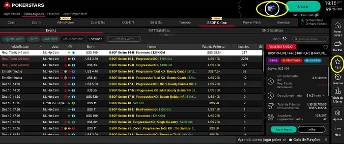 promoções e recompensas pokerstars