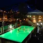 Outdoor swimming pool at the Alpine Palace