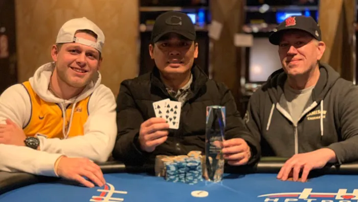 Nhut Nguyen, Brian Tracy and Ian Nelson