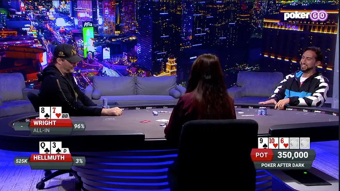 Phil Hellmuth vs. Nick Wright