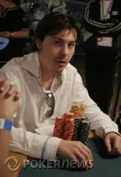Nikolay Losev sits with 7.2 million chips