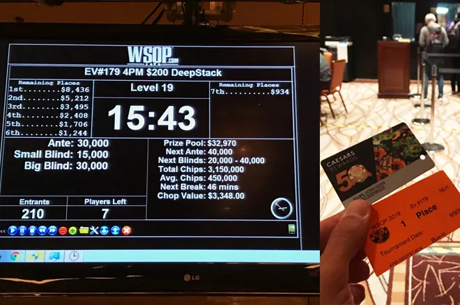 Filipe Pacheco WSOP 2019