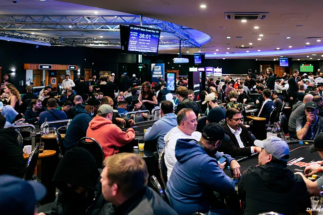 UKIPT Nottingham 2024 Tournament Room