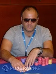 Il chip leader Anton Parvanov Genadiev