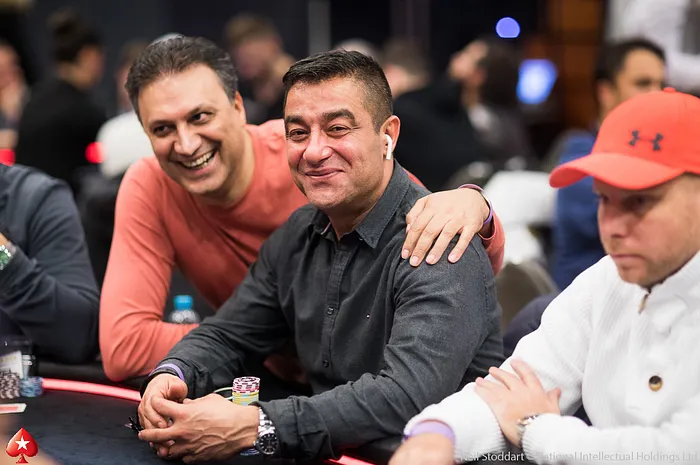 Hossein Ensan's looking for a second EPT title in Prague.