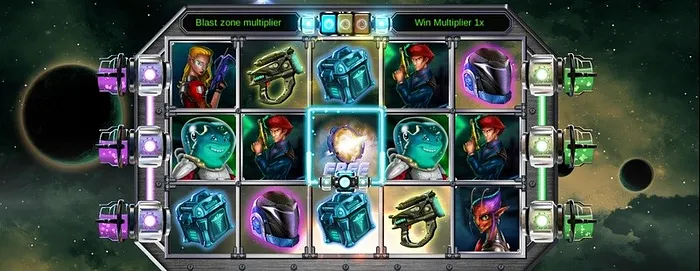 Galactic Blast Luckyland Slots