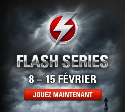 PokerStars : Dernière ligne droite pour les Flash Series 0001