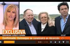 Antena3 anuncia que Eurovegas será construida en Alcorcón