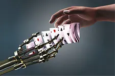 Dong Kim in first AI contest in 2015